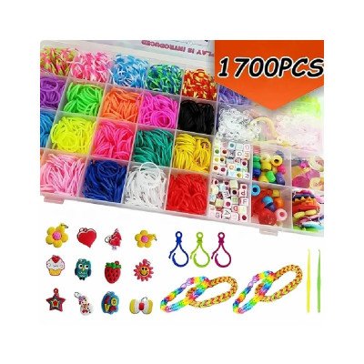 Bracelet Making Kit Loom Rubber Bands Crafts