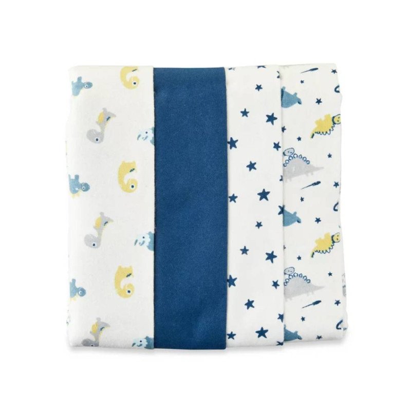 Parent's Choice 4-Piece Cotton Flannel Blankets