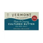 Vermont Creamery Cultured Stick Butter with Sea Salt, 8 oz, 2 Sticks