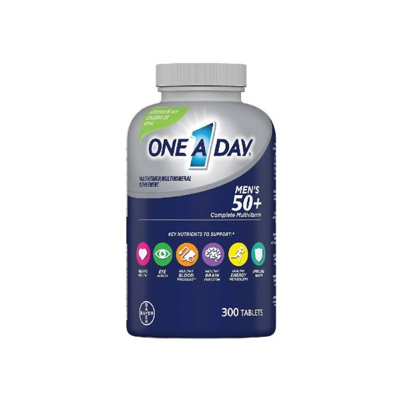 One A Day Men's 50+ Healthy Advantage Multivitamin Tablets (300 ct.)